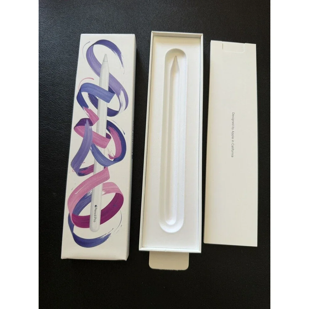 Apple Pencil Pro A2538 Empty Box w Inserts(only Papers) No Pencil-EMPTY BOX ONLY
